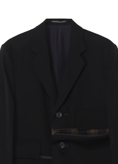 Yohji Yamamoto × PENDLETON ZIPPER LONG JACKET