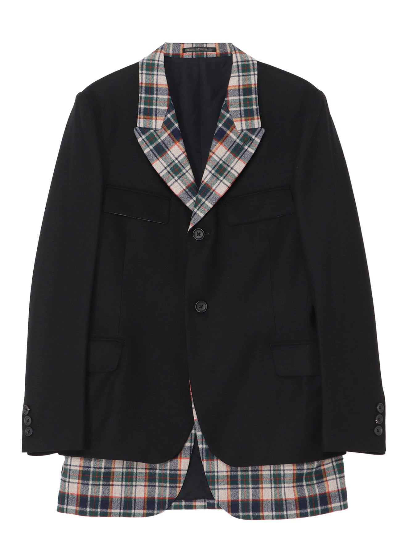Yohji Yamamoto × PENDLETON DOCKING SHORT JACKET A
