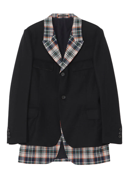 Yohji Yamamoto × PENDLETON DOCKING SHORT JACKET A