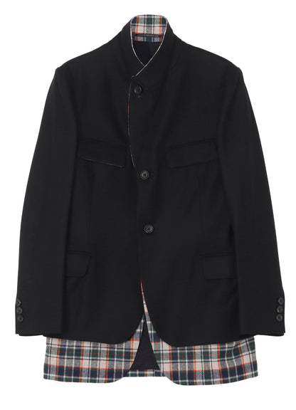 Yohji Yamamoto × PENDLETON DOCKING SHORT JACKET A
