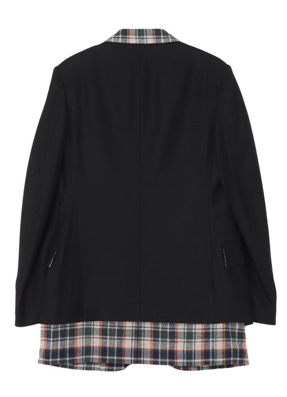 Yohji Yamamoto × PENDLETON DOCKING SHORT JACKET A