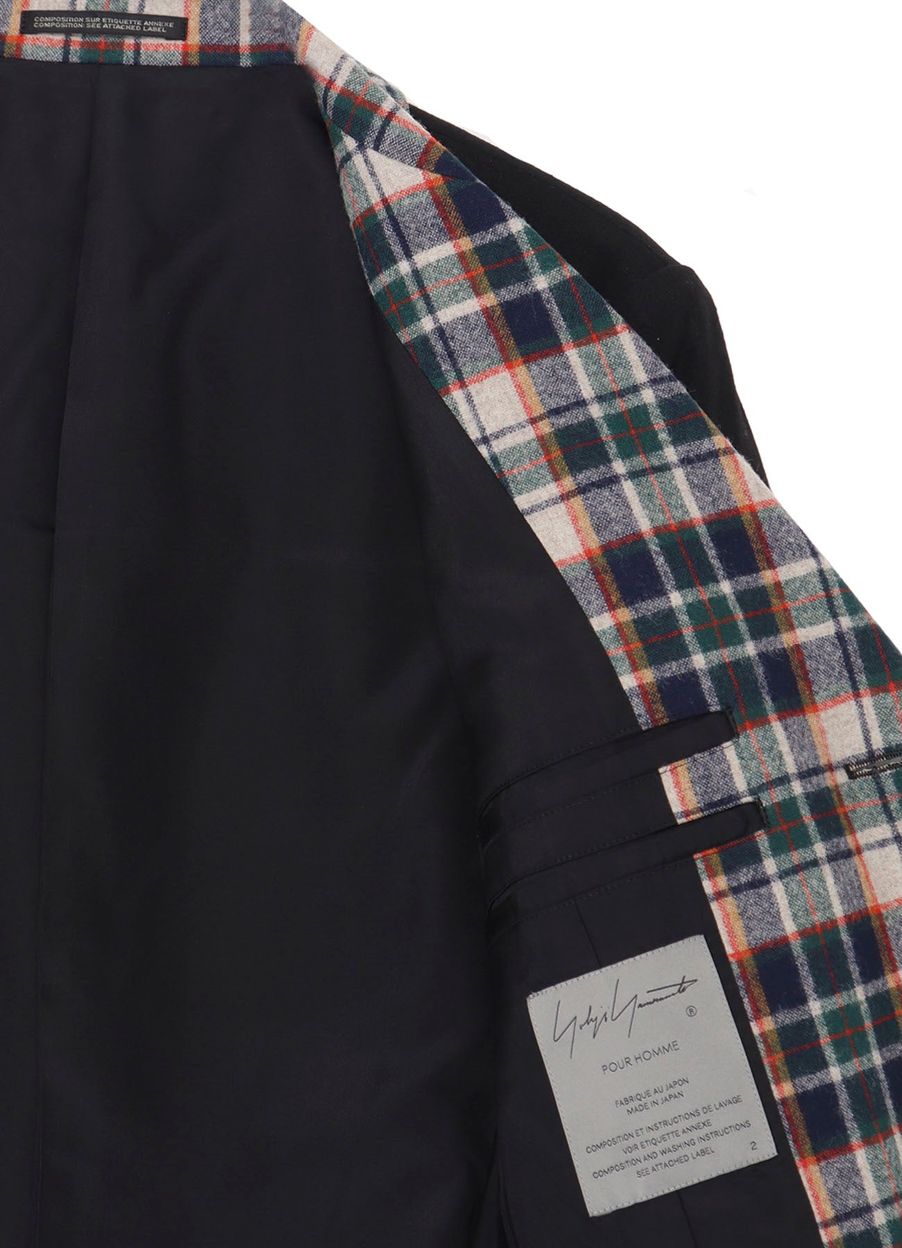 Yohji Yamamoto × PENDLETON DOCKING SHORT JACKET A