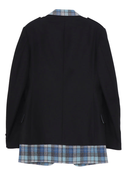 Yohji Yamamoto × PENDLETON DOCKING SHORT JACKET B
