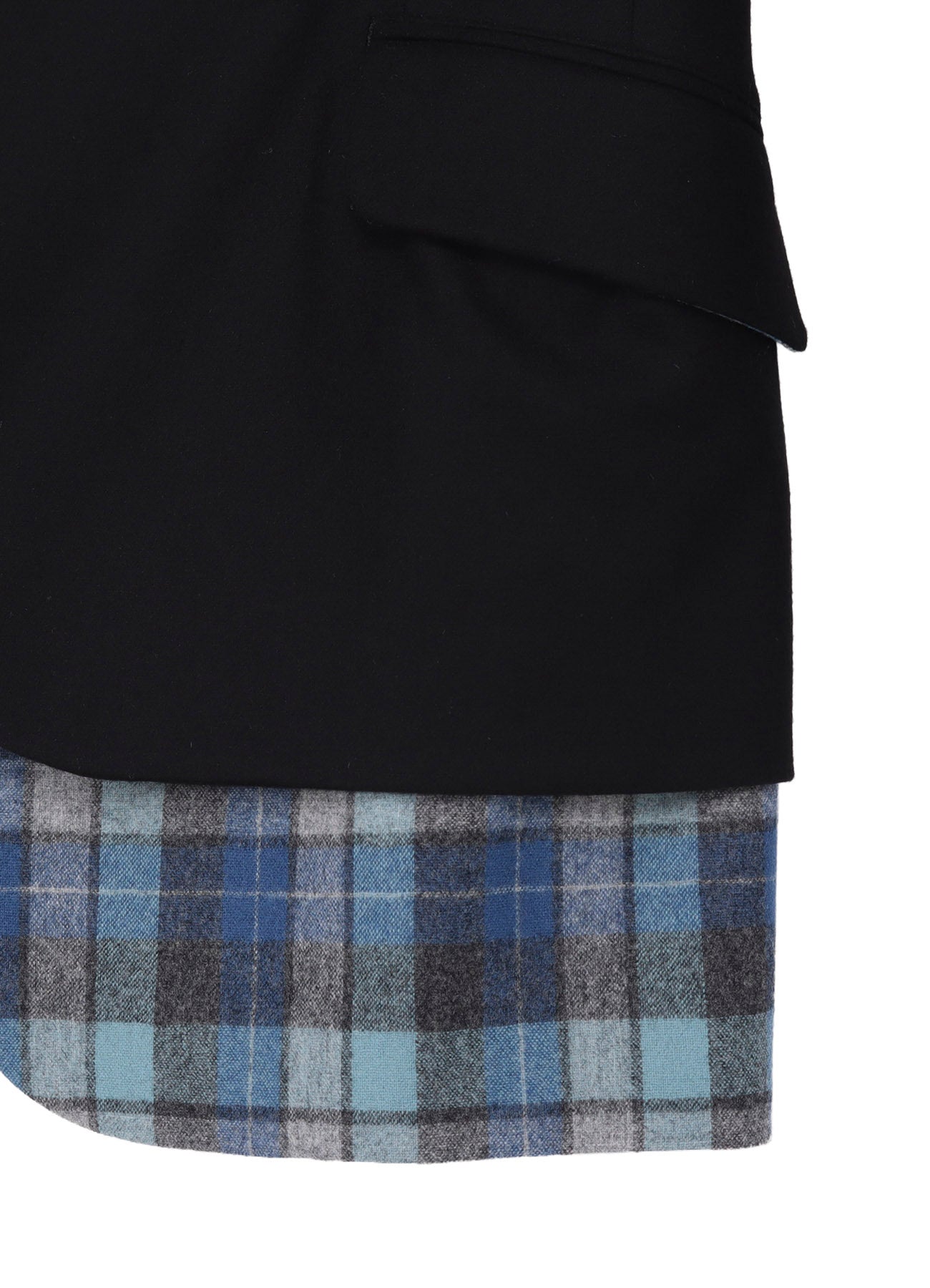 Yohji Yamamoto × PENDLETON DOCKING SHORT JACKET B