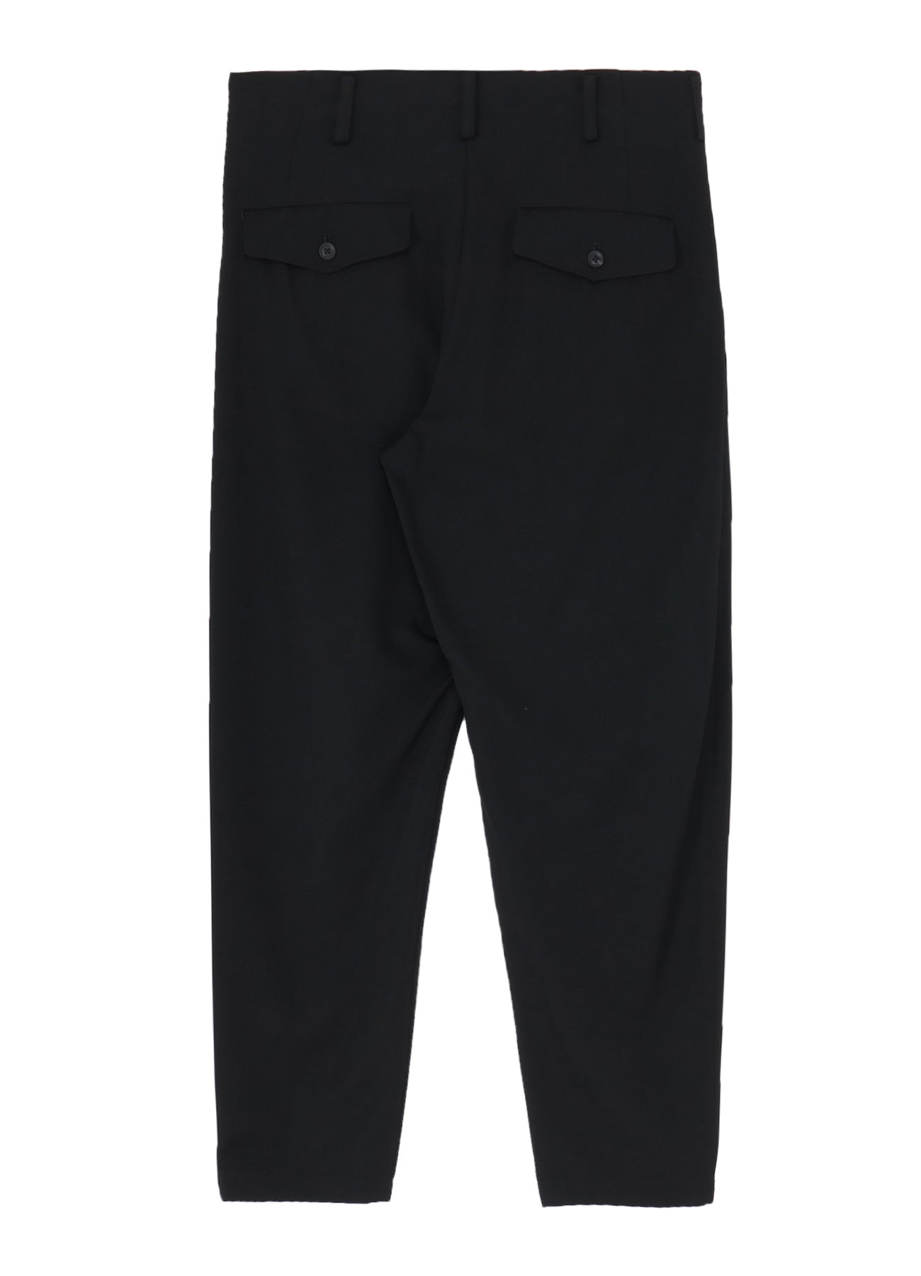 WOOL GABARDINE 2TUCKS PANTS