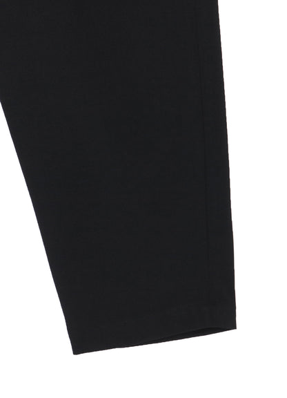WOOL GABARDINE 2TUCKS PANTS