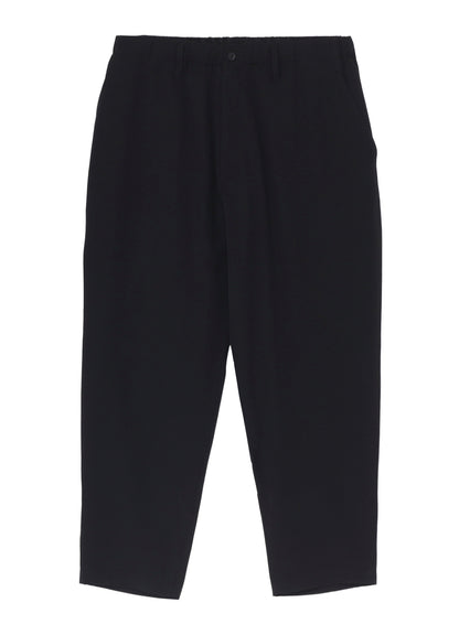 WOOL GABARDINE DOUBLE STITCH PANTS