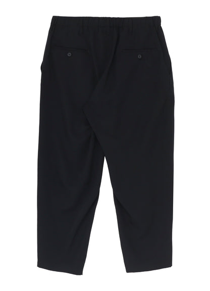 WOOL GABARDINE DOUBLE STITCH PANTS