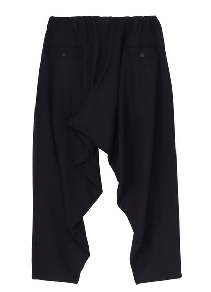 ARMY GABARDINE DRAPE PANTS