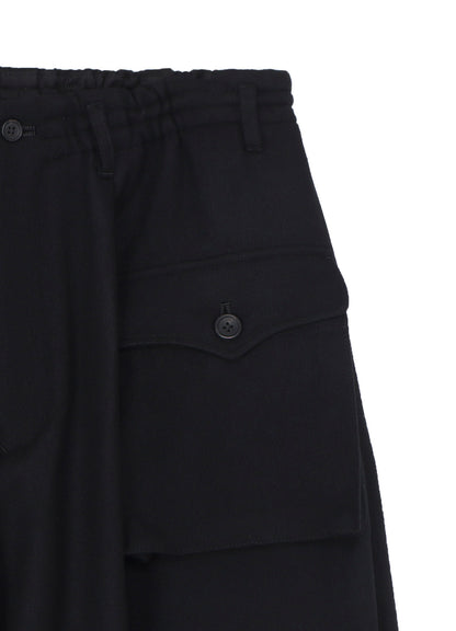 TASMANIA FLANNEL SIDE TUCK POCKET PANTS