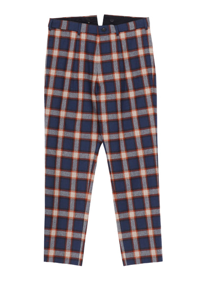 Yohji Yamamoto × PENDLETON PLAID PANTS B