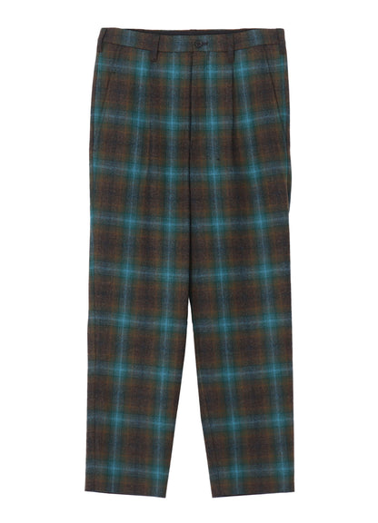 Yohji Yamamoto × PENDLETON PLAID PANTS C