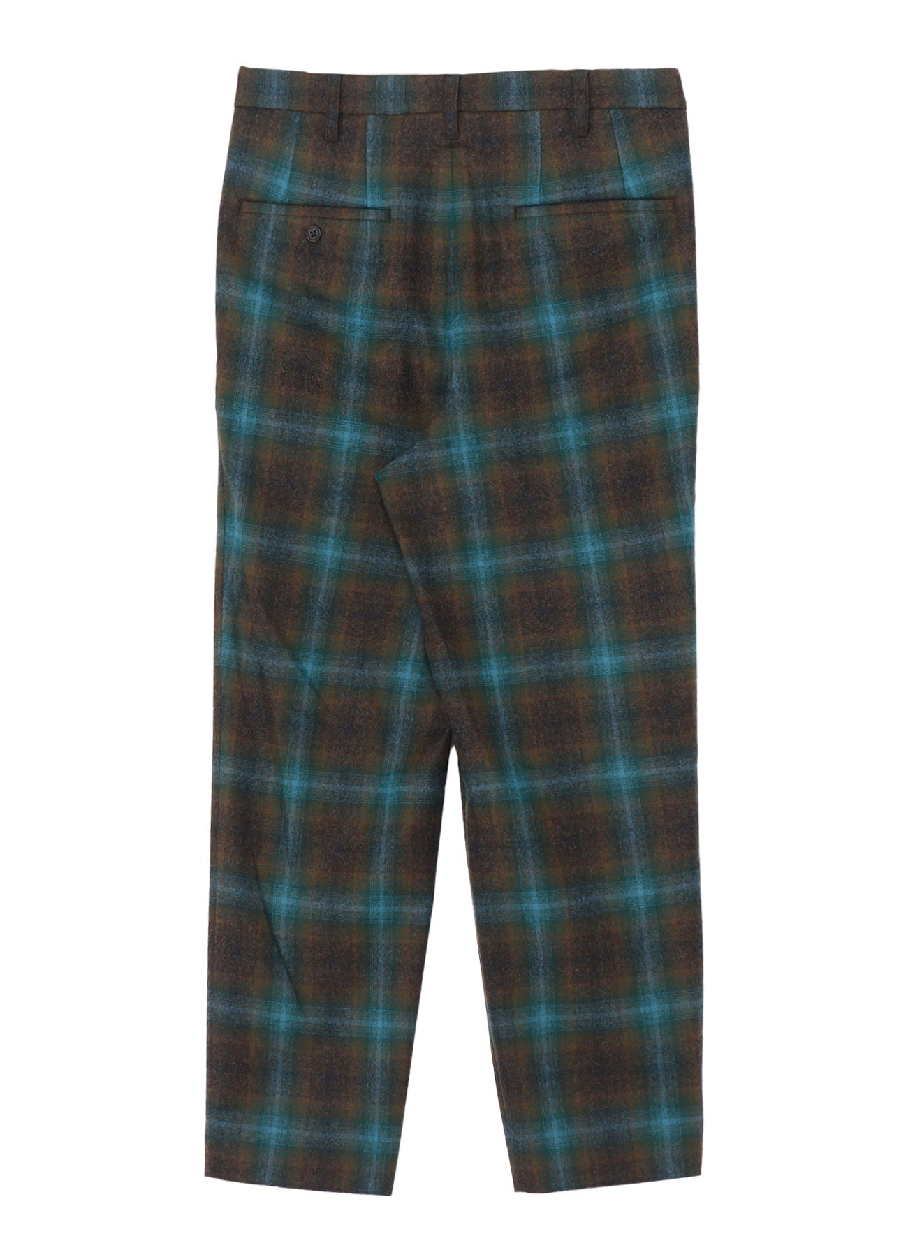 Yohji Yamamoto × PENDLETON PLAID PANTS C