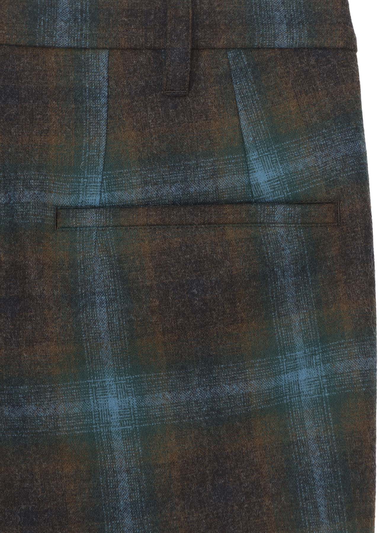 Yohji Yamamoto × PENDLETON PLAID PANTS C