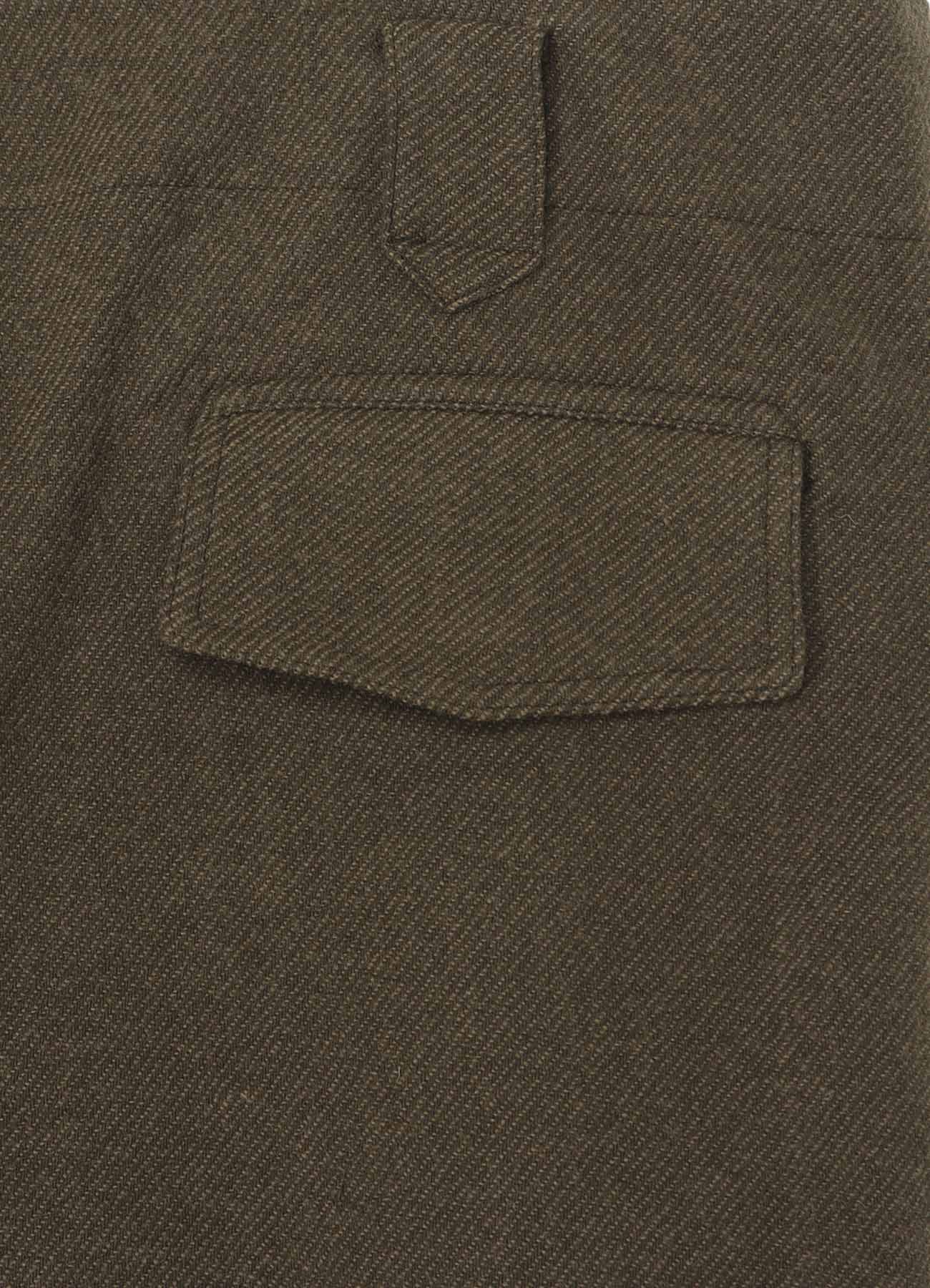 Yohji Yamamoto × PENDLETON W/TWILL PANTS B