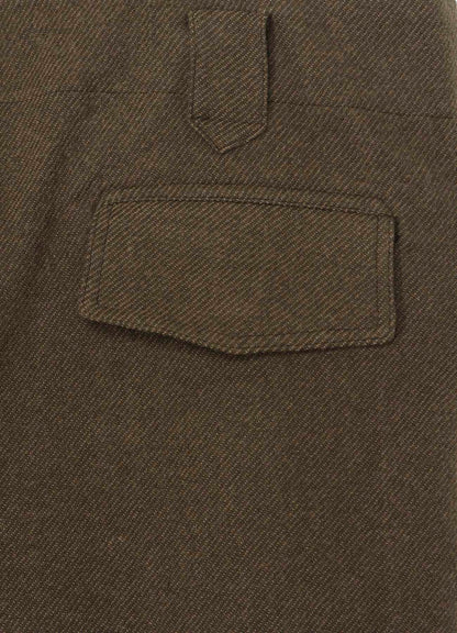 Yohji Yamamoto × PENDLETON W/TWILL PANTS B