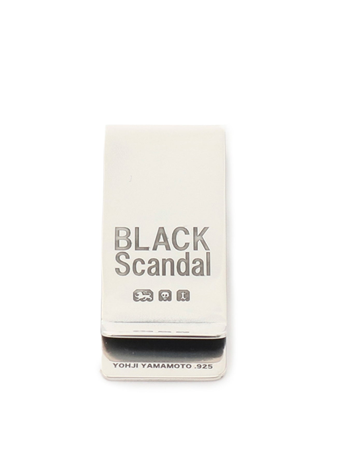 BLACK Scandal SILVER925 Money Clip