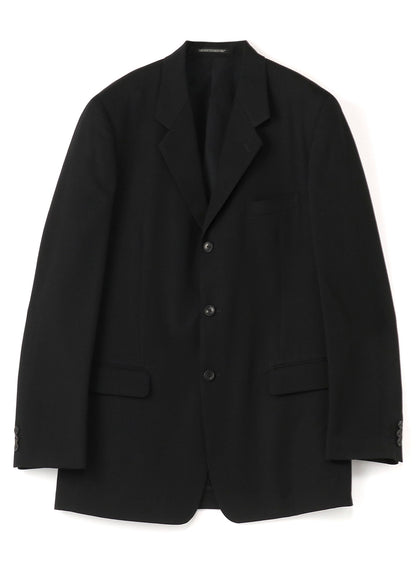 COSTUME D’HOMME Wool Gabardine Three Button Single Jacket