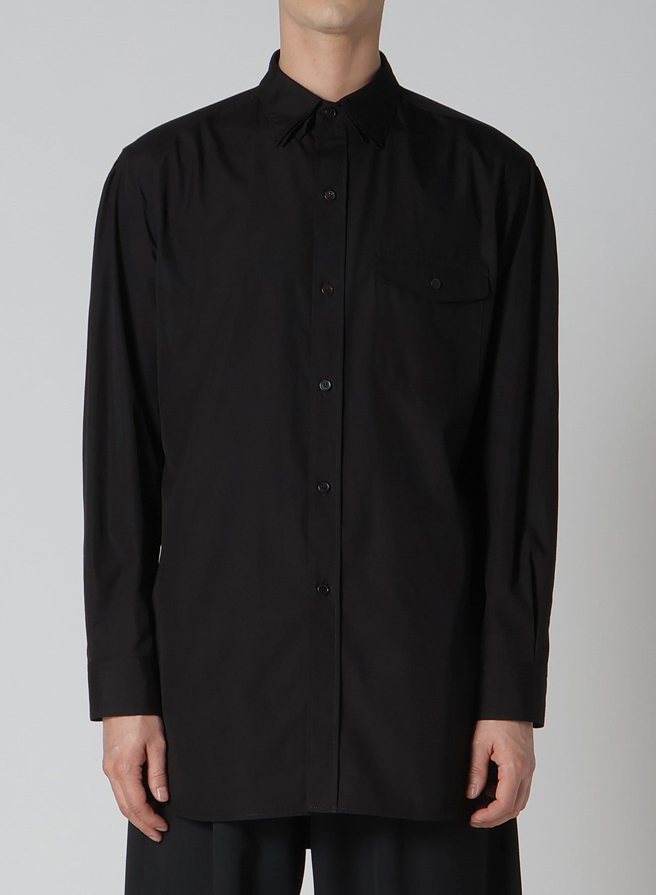 CHAIN STITCH BROAD 3COLLAR SHIRT