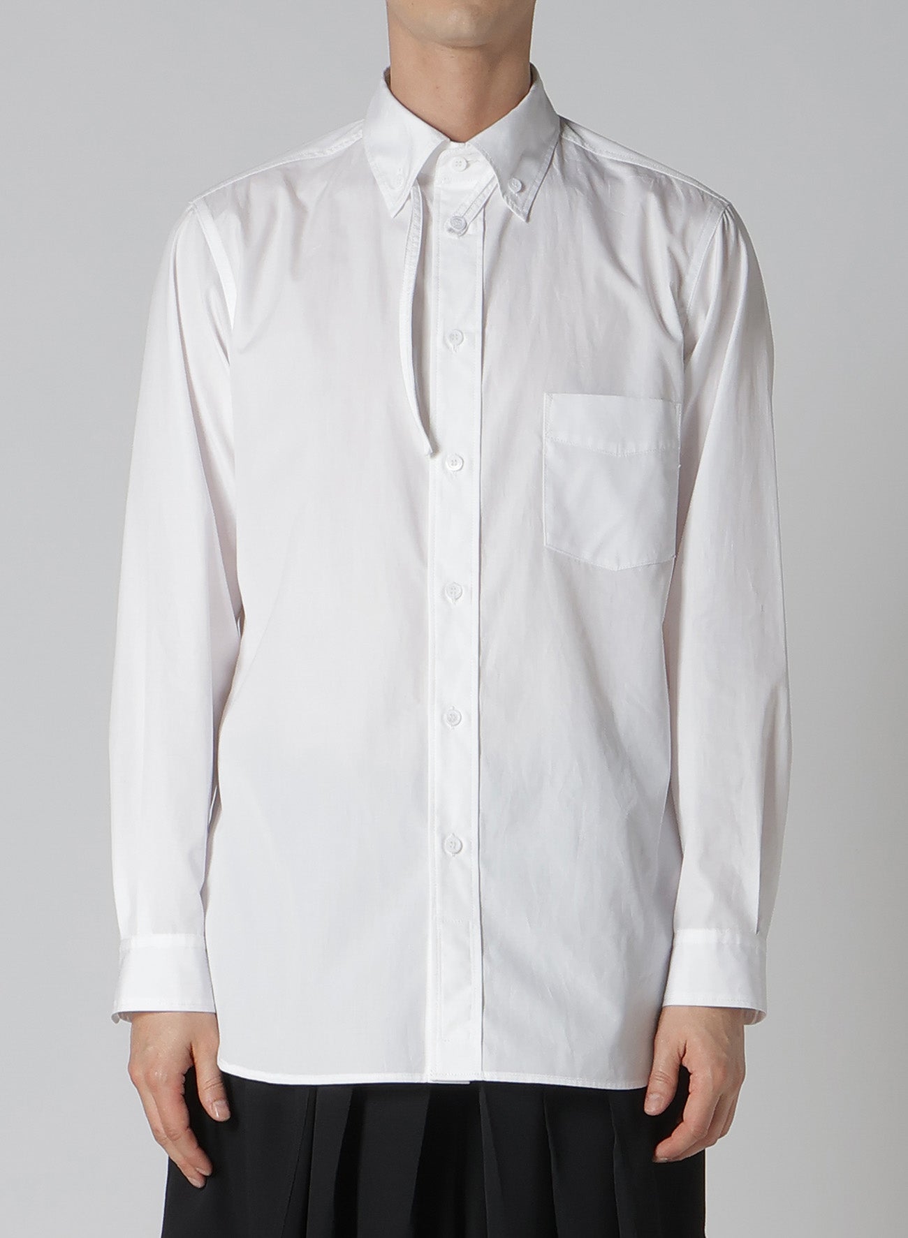 CHAIN STITCH BROAD LOOP SHIRT