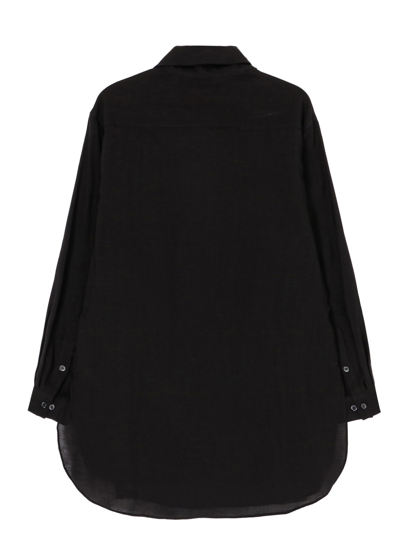 CELLULOSE LOAN STAND COLLAR BLOUSE