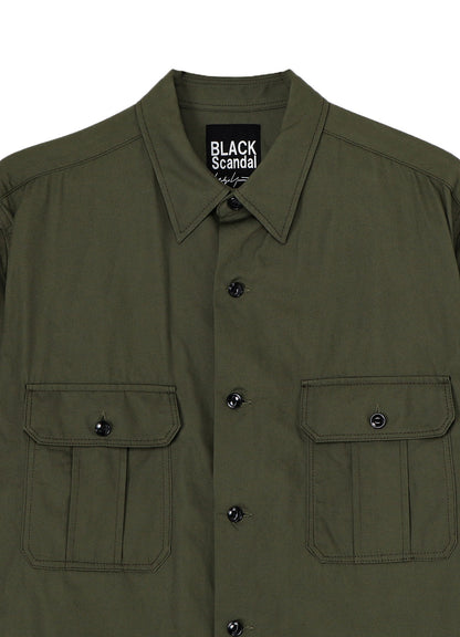 BS・ARMY POPLIN BIG FLAP SHIRT