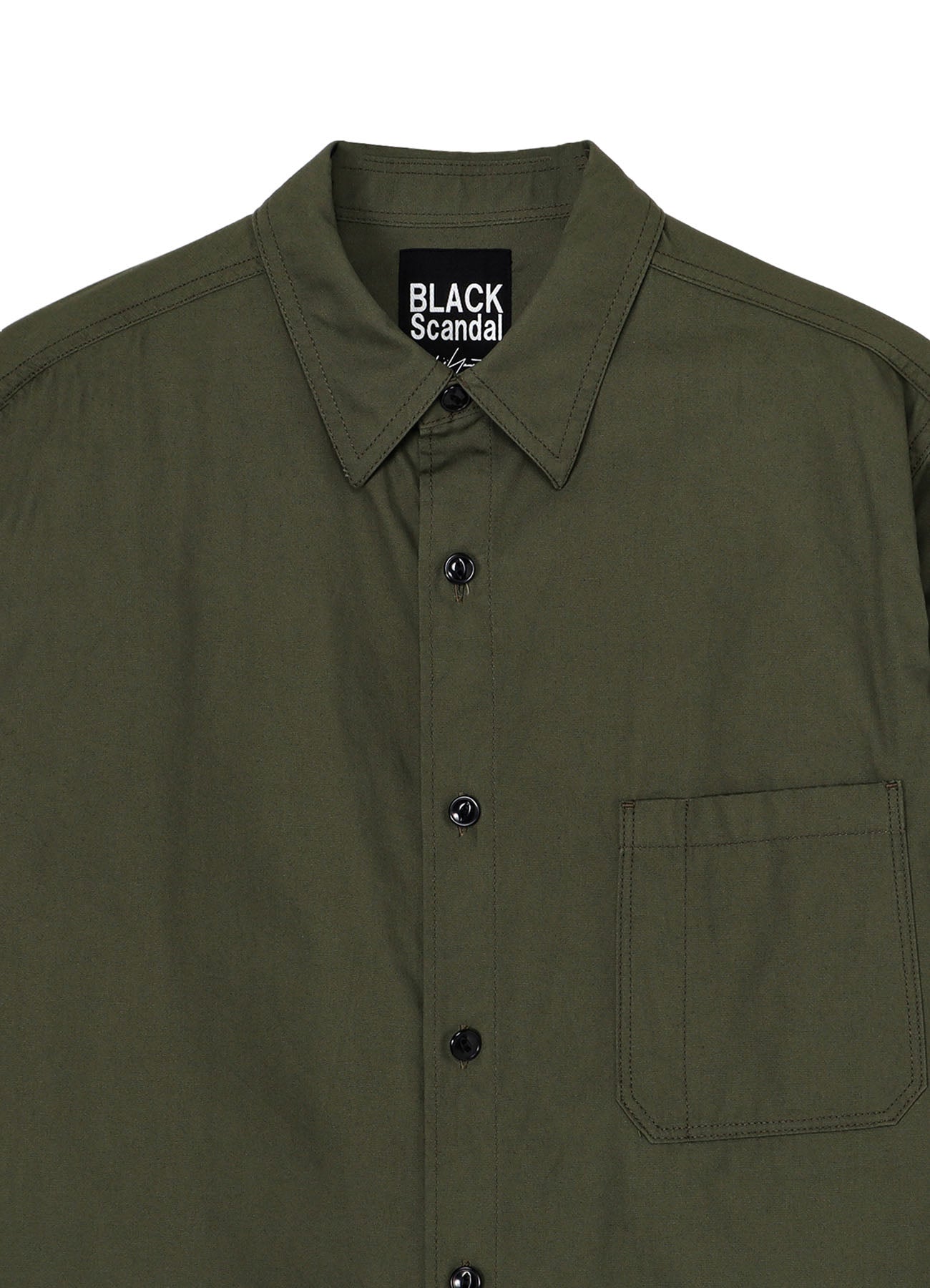 BS・ARMY POPLIN BIG SIDE P SHIRT