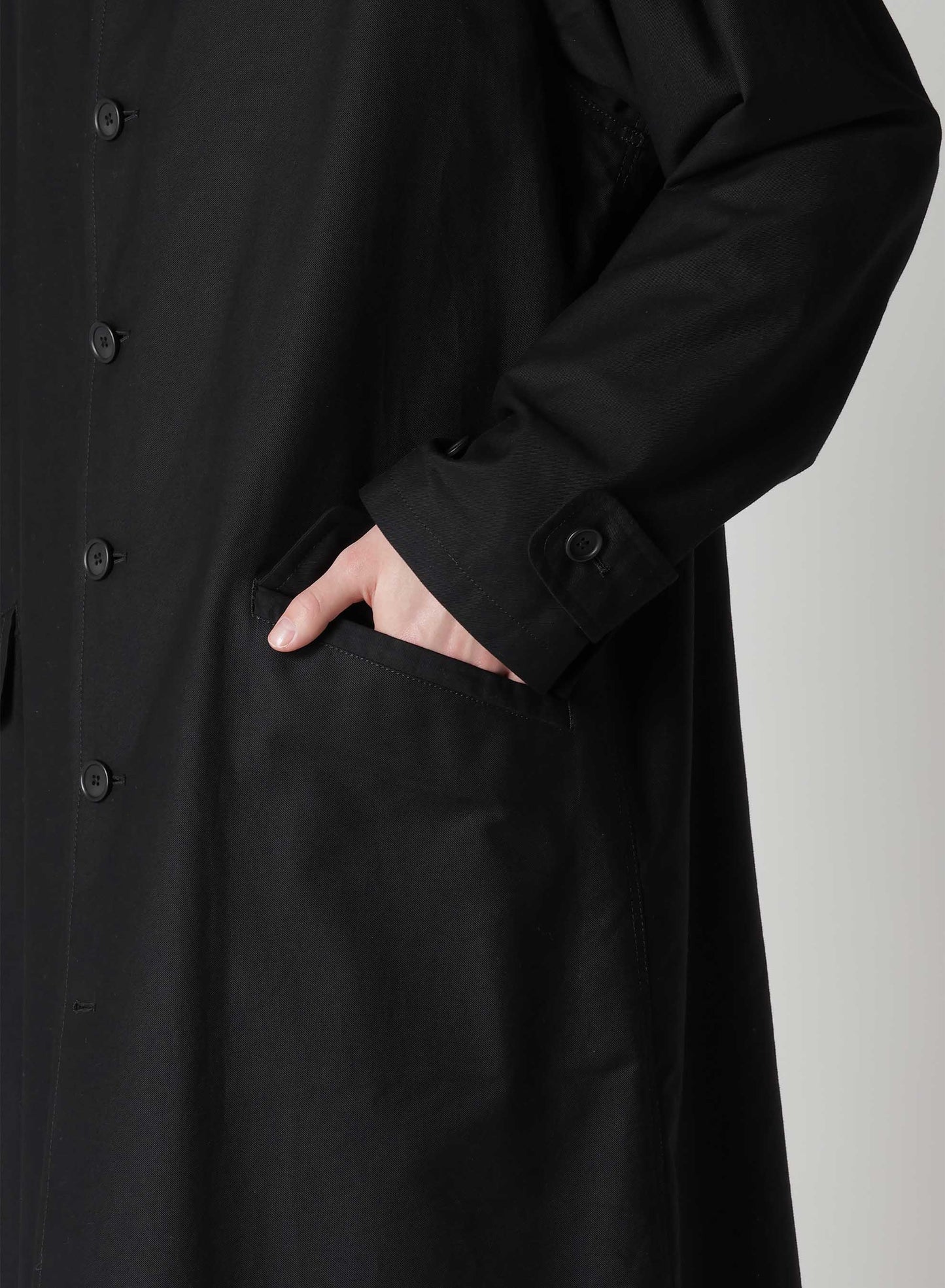 WIDE TWILL COAT