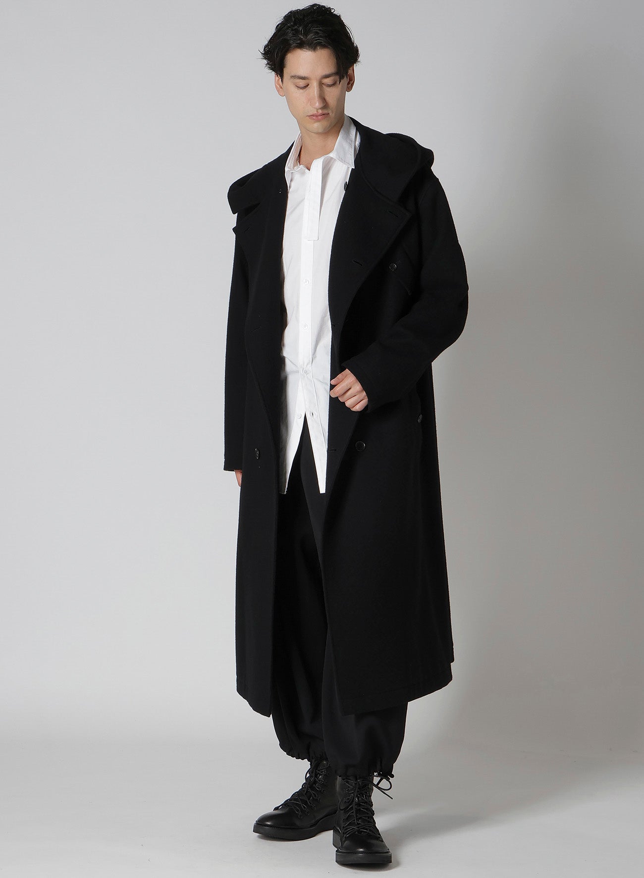 【Launching 10:00(JST) October 16】AIRY MOSSER W FRONT HOODED COAT