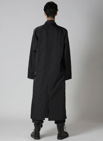 NYLON TWILL REVERSIBLE RAGLAN COAT