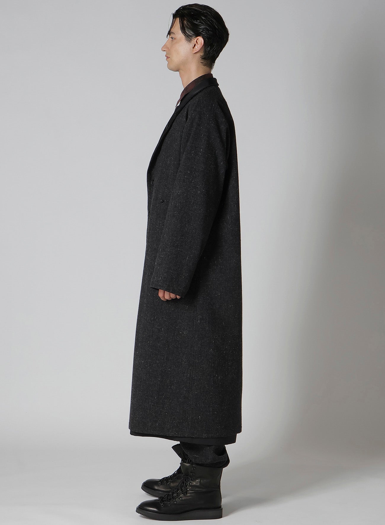 NYLON TWILL REVERSIBLE RAGLAN COAT