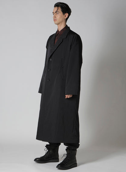 NYLON TWILL REVERSIBLE RAGLAN COAT