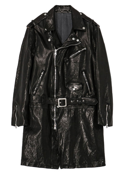 BACKLASH FURNITURE LEATHER RIDERS COAT