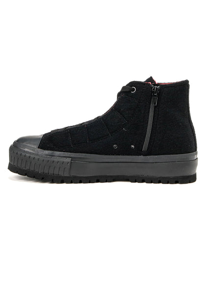 WOOL MOSSER BEAVER HIGH TOP SNEAKER