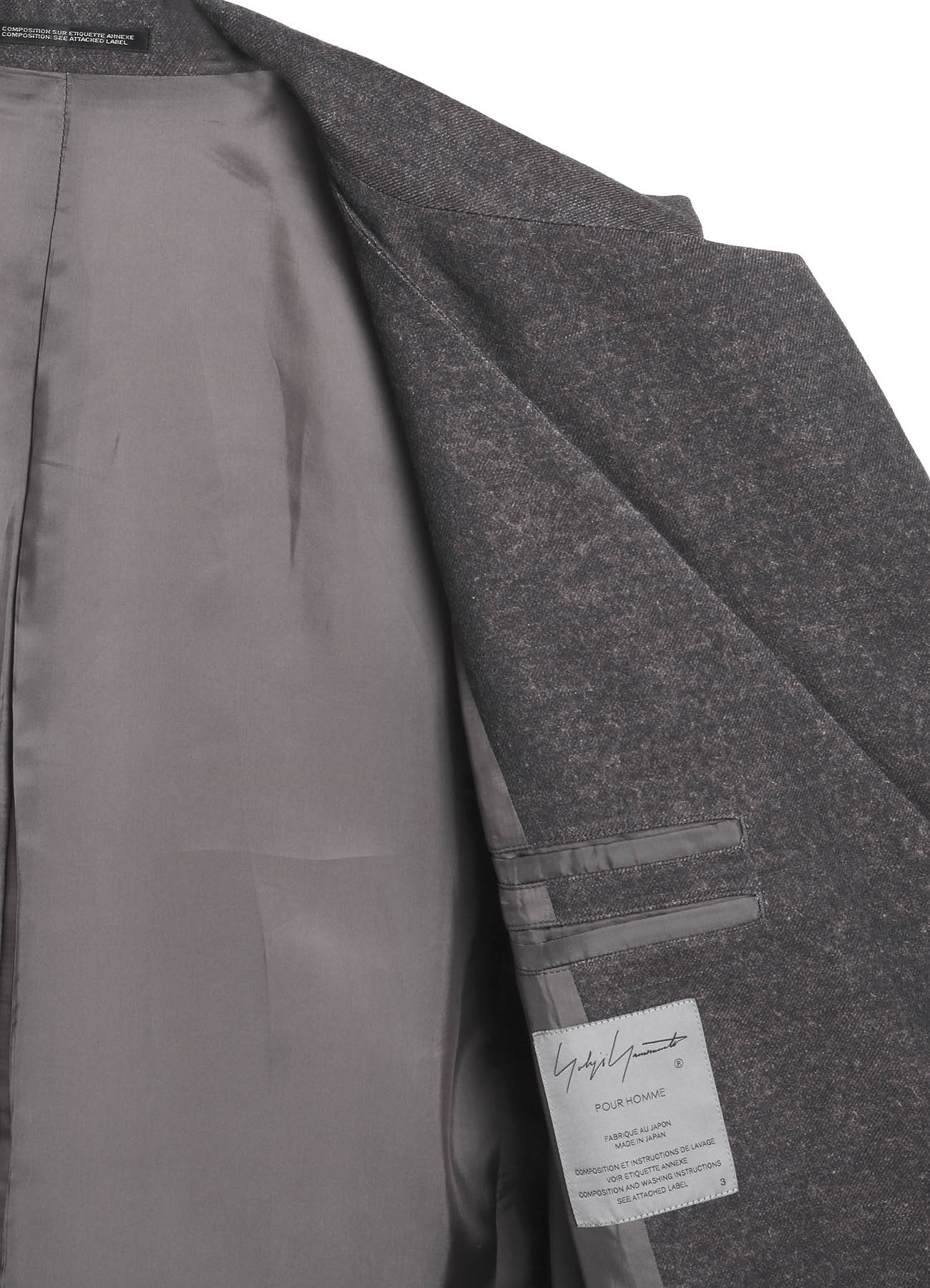 LADY PRINT PINCHED SHOULDER JACKET