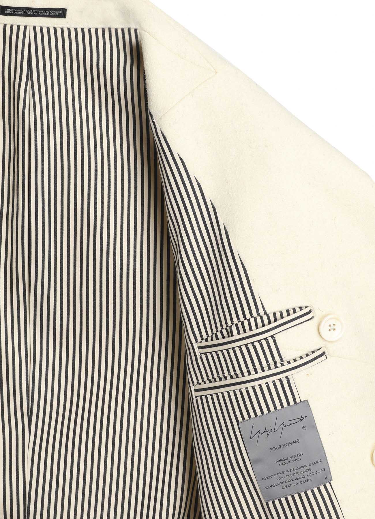 BRITISH MELTON SHAWL COLLAR JACKET