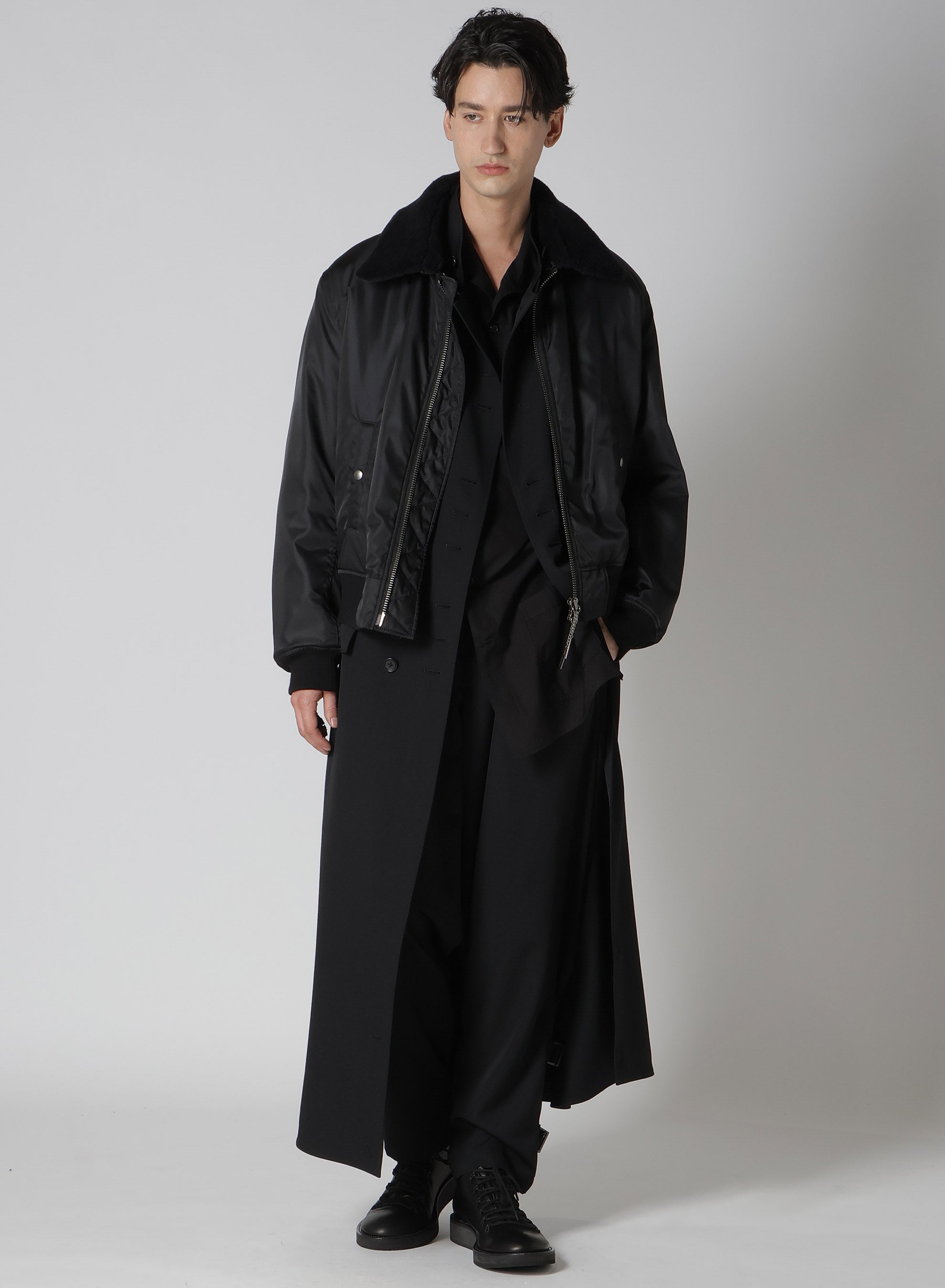 WOOL GABARDINE STAND 20B JACKET – THE SHOP YOHJI YAMAMOTO