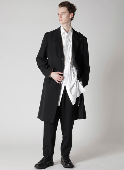 【Launching 10:00(JST) October 16】ARMY GABARDINE SHOULDER TAB LONG JACKET