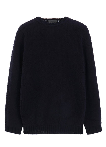 3G JERSEY NOTCH NECK SIDE RIB KNIT