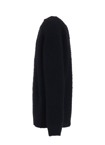 3G JERSEY NOTCH NECK SIDE RIB KNIT