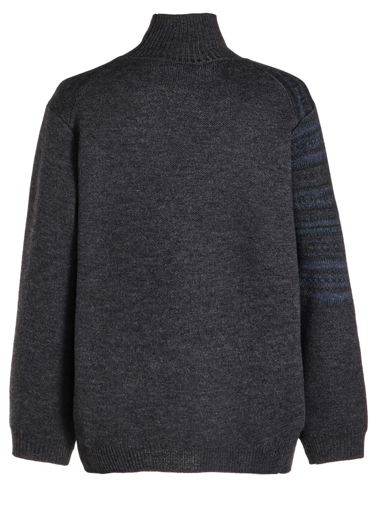 WORMHOLE HIGH NECK KNIT