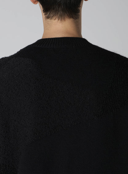 5G INTERSIA V NECK LONG SLEEVE KNIT