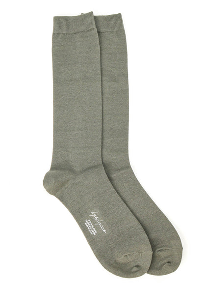 C/AC PLAIN STITCH A PLAIN COLOR HIGH SOCKS