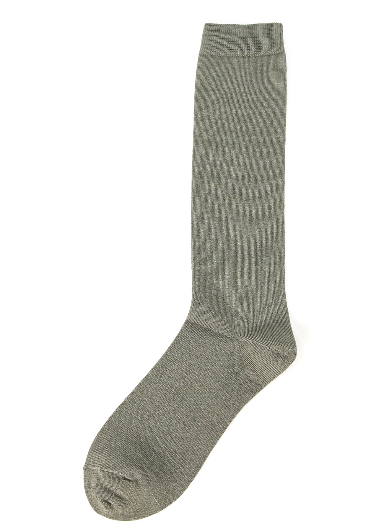 C/AC PLAIN STITCH A PLAIN COLOR HIGH SOCKS