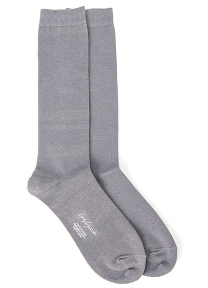 C/AC PLAIN STITCH B PLAIN COLOR HIGH SOCKS