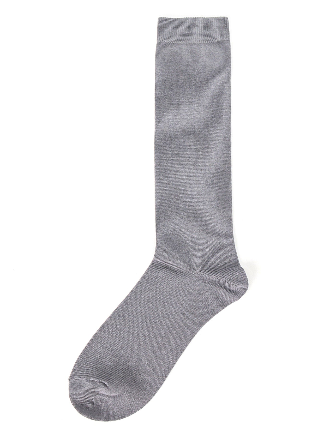 C/AC PLAIN STITCH B PLAIN COLOR HIGH SOCKS