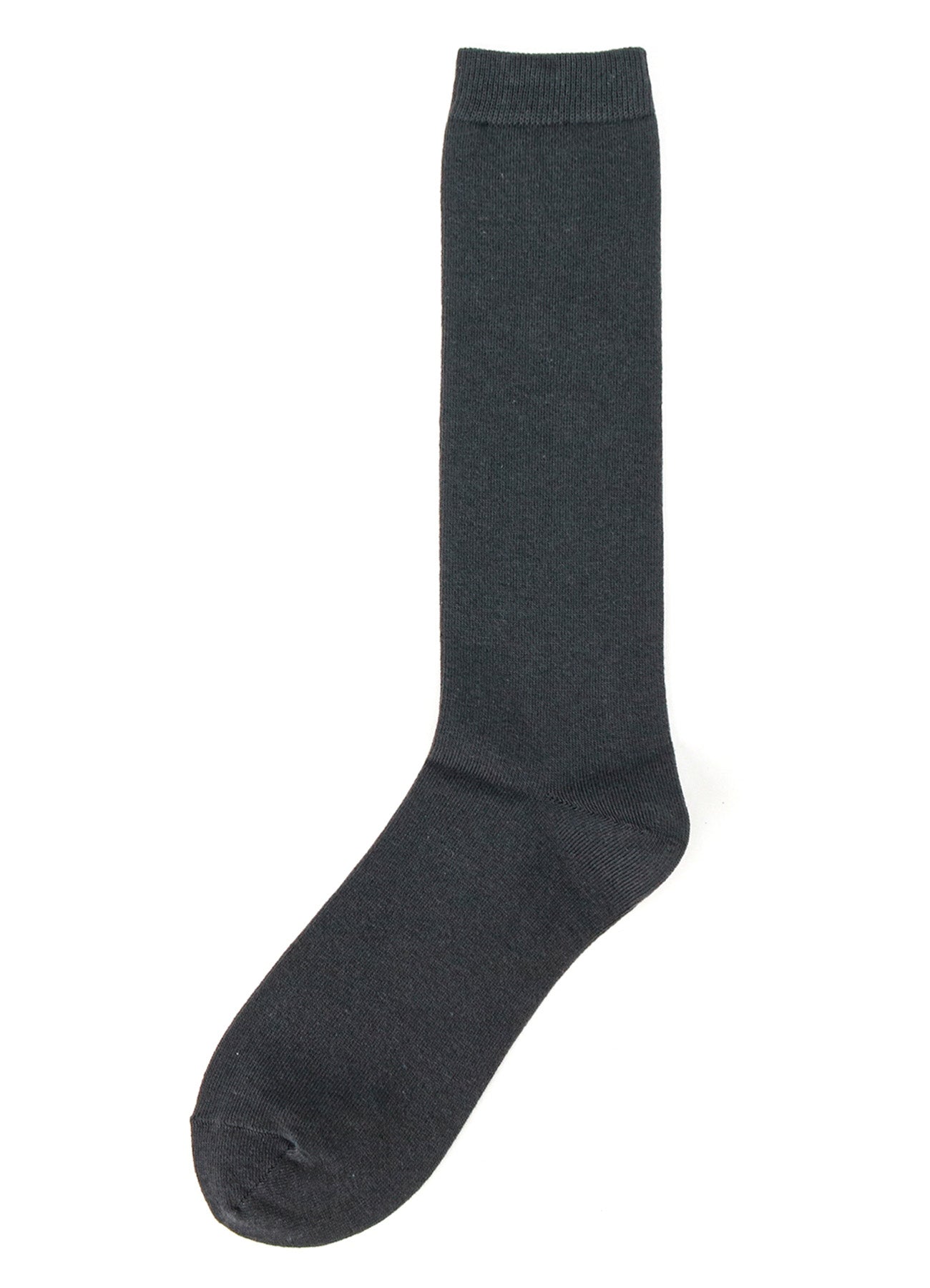 C/AC PLAIN STITCH B PLAIN COLOR HIGH SOCKS