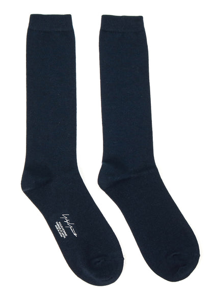 C/AC PLAIN STITCH C PLAIN COLOR HIGH SOCKS