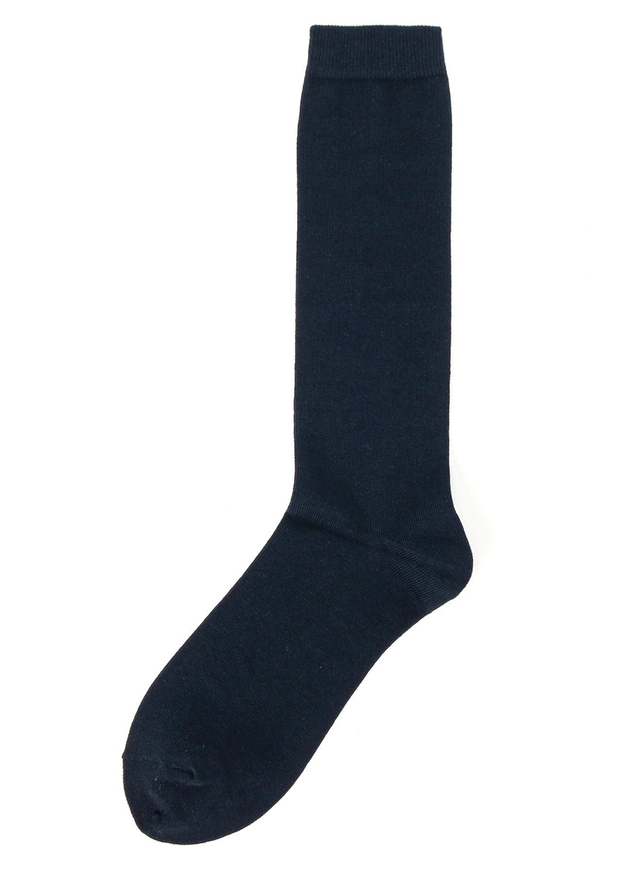 C/AC PLAIN STITCH C PLAIN COLOR HIGH SOCKS