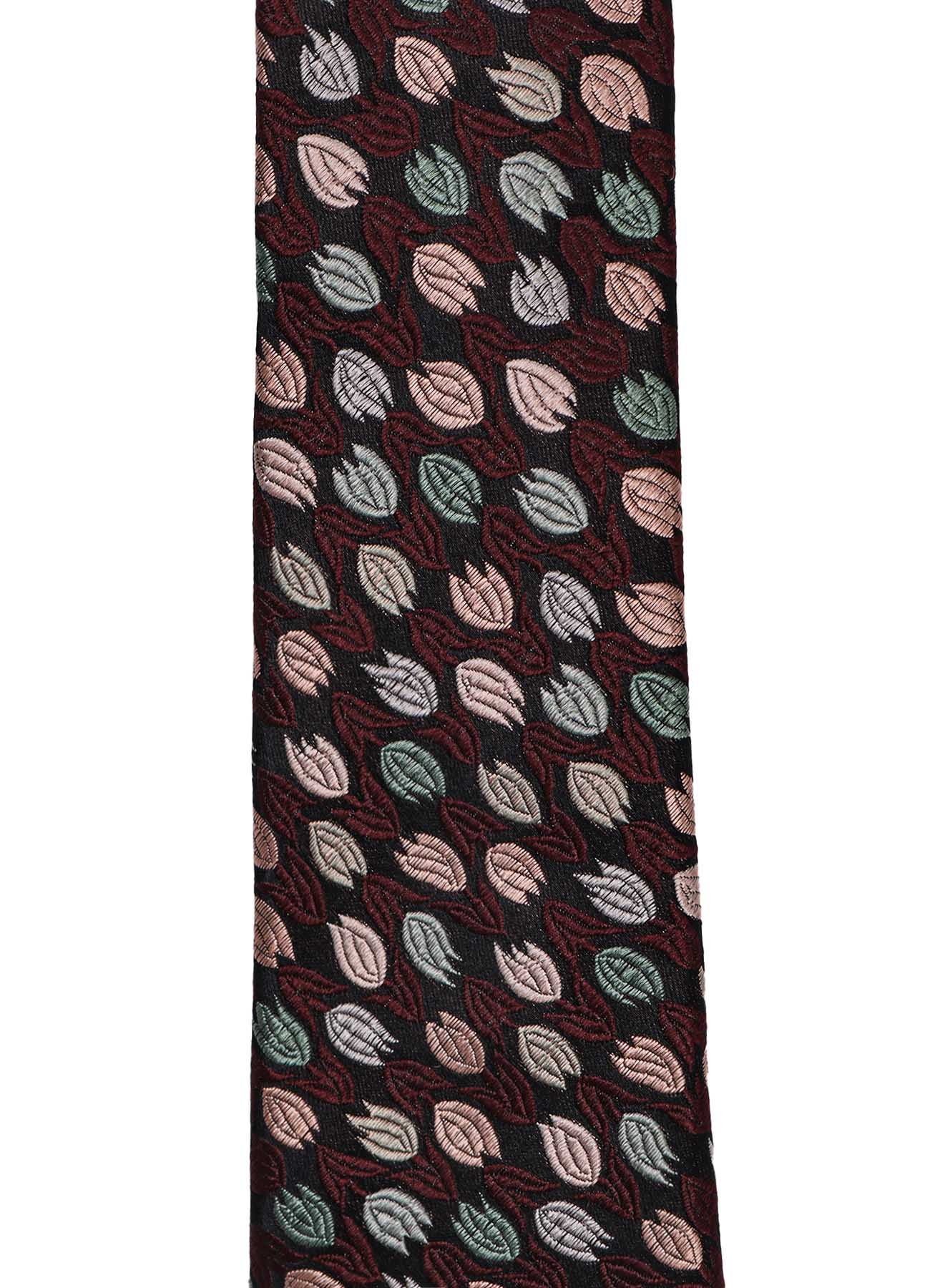 FLOWER PATTERN JQ DERBY TIE A